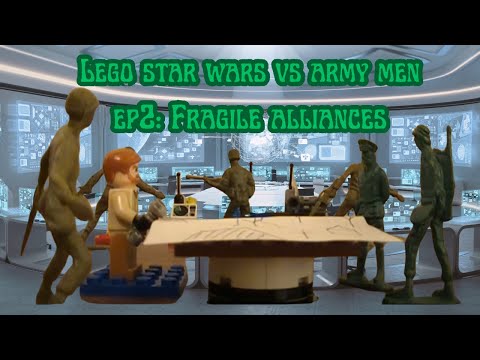 Lego Star Wars vs Army Men Ep2: Fragile Alliances