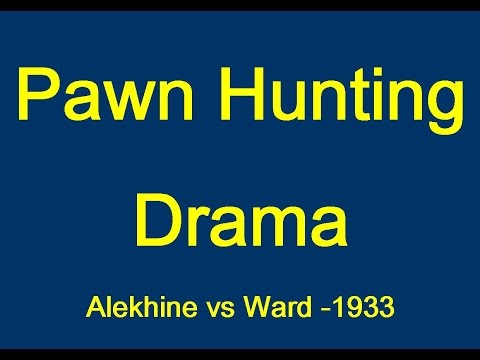 Alexander Alekhine vs A B Ward- Indonesia 1933