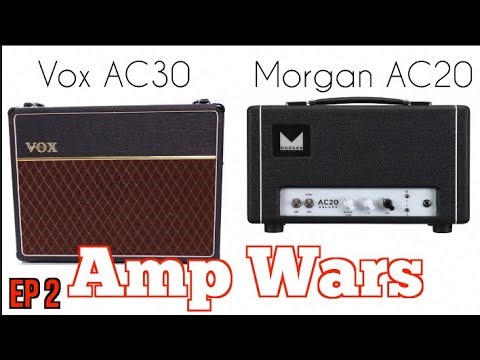 Morgan Amplification AC20 20-Watt Guitar Amp Head 2010s - Twilight imagen 8