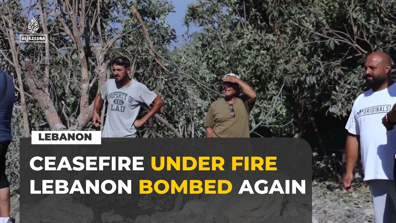 Israeli air strikes hit southern Lebanon again as ceasefire talks stall