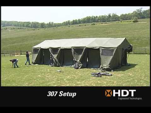 HDT Base-X® Shelter Deployment