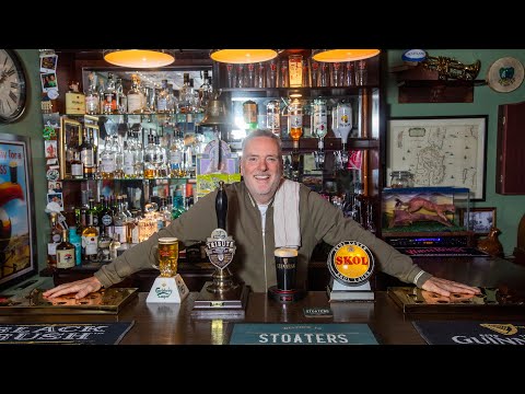 Man builds authentic pub in his garden for less than £1k | SWNS