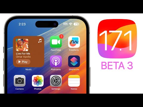 iOS 17.1 Beta 3 Released - What's New?