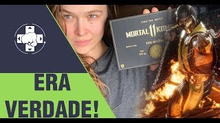 MORTAL KOMBAT 11: RONDA ROUSEY CONFIRMADA, MORTAL KOMBAT MOBILE E MAIS