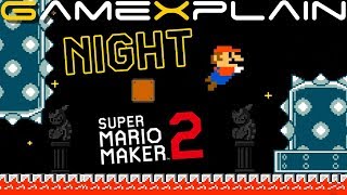 Night Time in Super Mario Maker 2's Castles! (All 4 Styles!)