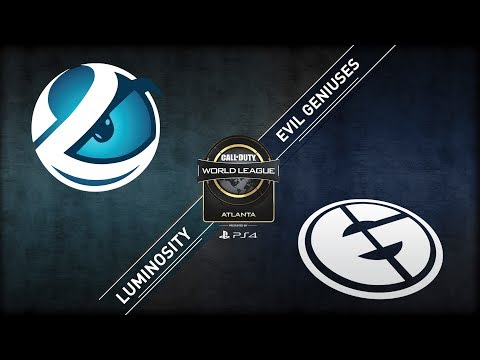 Evil Geniuses vs Luminosity | CWL Atlanta Open 2018 | Alpha Stream | Day 1