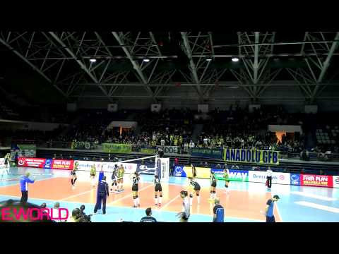 Fenerbahçe Grundig- Vakıfbank / Starting of 3rd set / 12.03.2015