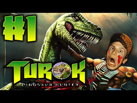 Let's Play►Turok: Dinosaur Hunter 1997 REMASTERED!! - Walkthrough Part 1 (PC Version)