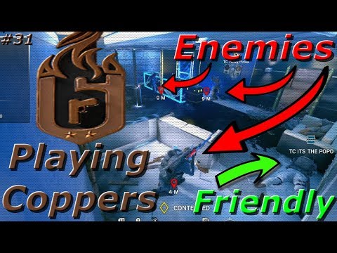 The Blindest Enemies Of All Time?! Road To Copper - Rainbow Six Siege Funny Moments