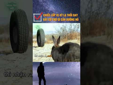 Chiếc lốp xe kỳ lạ sẽ thổi bay bất cứ thứ gì cản đường nó