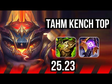 TAHM KENCH vs AATROX (TOP) | EUW Diamond | 25.23