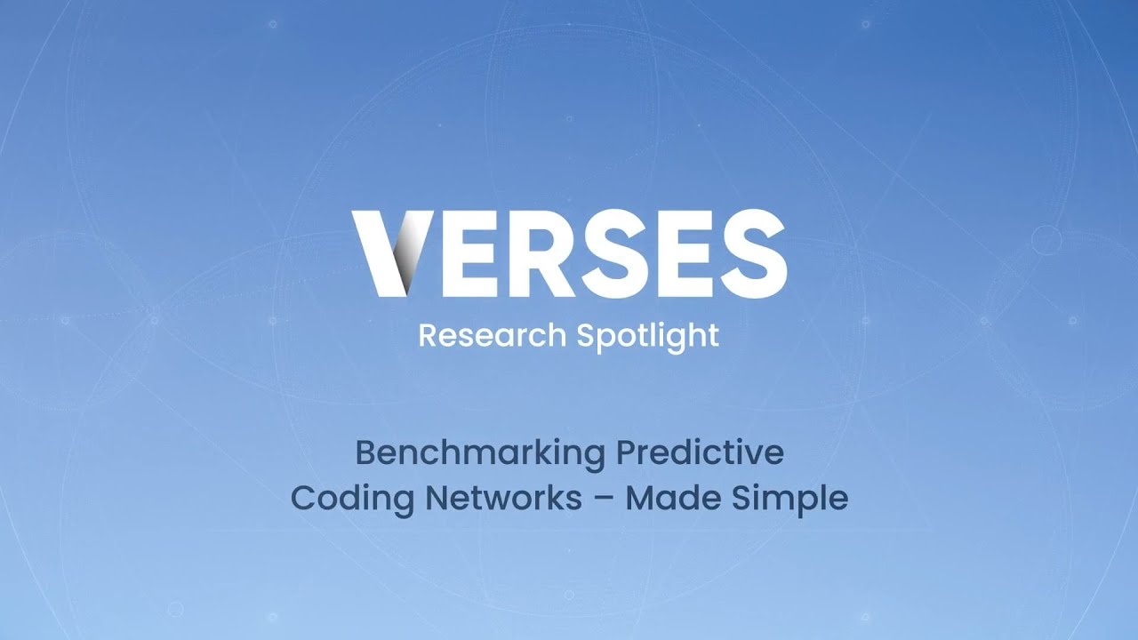 VERSES Research Spotlight: Predictive Coding Networks Made Simple