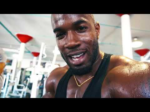 Back Smashing IFBB Pro Feddy moe with coach The Punisher