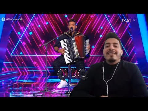 Shkelqeu ne "The voice Greece", Marselino surprizon me kenge te vjetra shqip | ABC News Albania