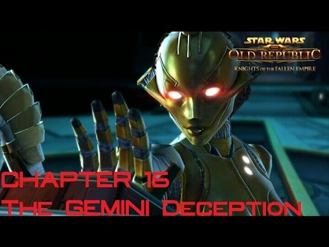 SWTOR KOTFE CHAPTER 15 The GEMINI Deception (Neutral  Sith Warrior)