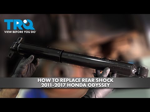 How to Replace Rear Shock 2011-2017 Honda Odyssey