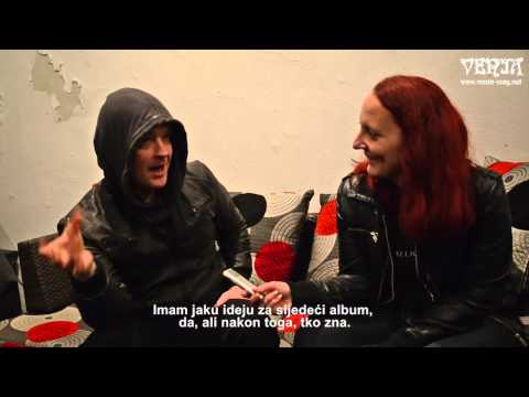 Anathema - interview w. Vincent Cavanagh - Croatia, Zagreb, 11.10.2012