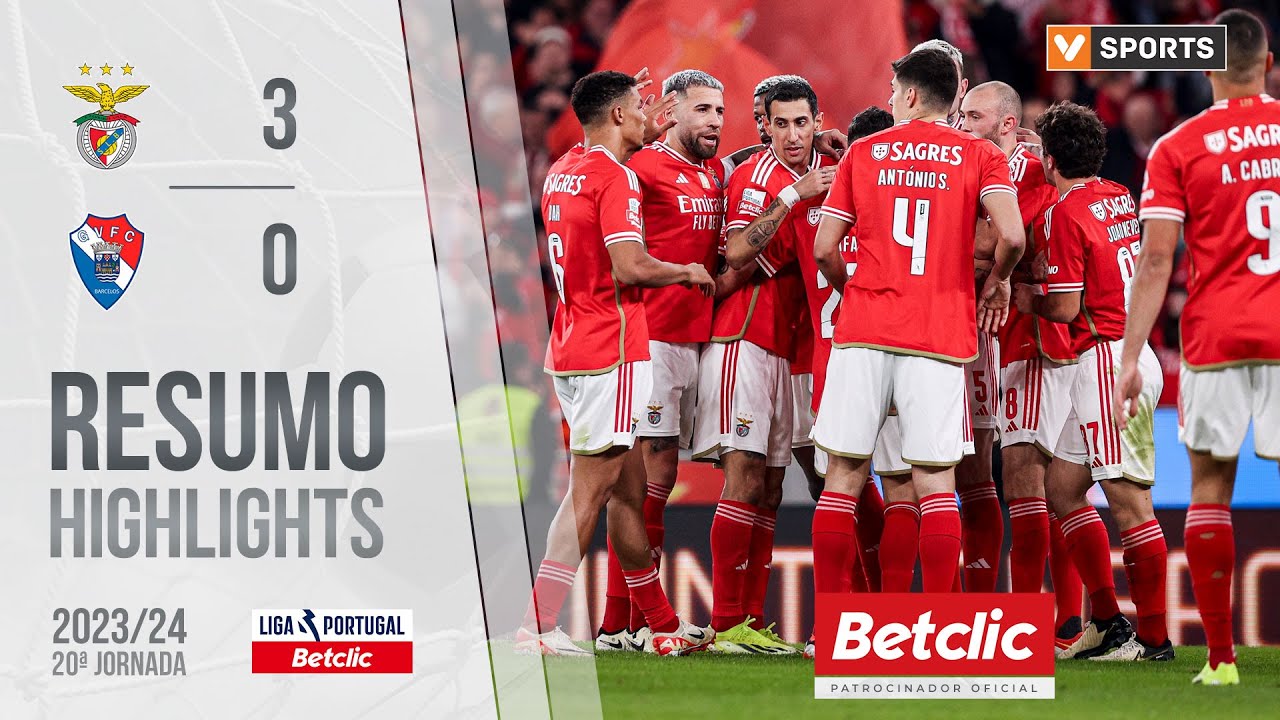 Benfica vs Gil Vicente highlights