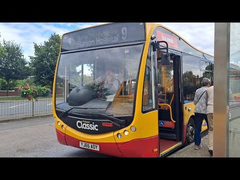 Optare MetroCity - 9 to Burton Hospital