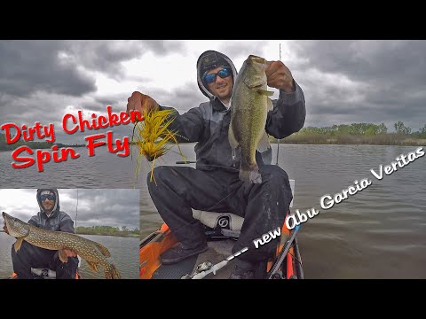 NEW DESIGN FLY LURE FOR PIKE, MUSKY AND BASS, PAUL HOROWSKI’S SPIN FLY