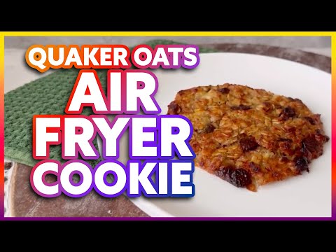 10-Minute Quaker® Oats Air Fryer Cookie