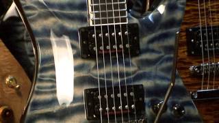 Video thumbnail for ESP Original Series Horizon FR CTM Quilted Maple Faded Blue Electric Guitar by 6-String