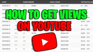 How To Get Views As A Beginner On YouTube! How To Grow On YouTube 2020!