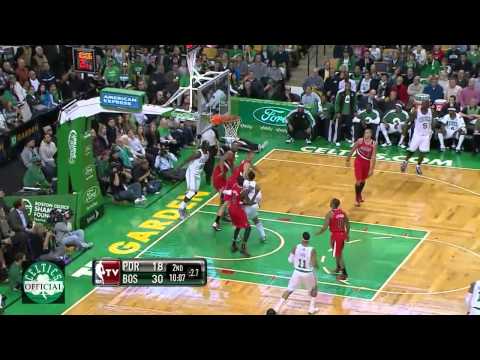 Jeff Green 19 points - Highlights vs Portland TrailBlazers 11/30/2012 - [HD]