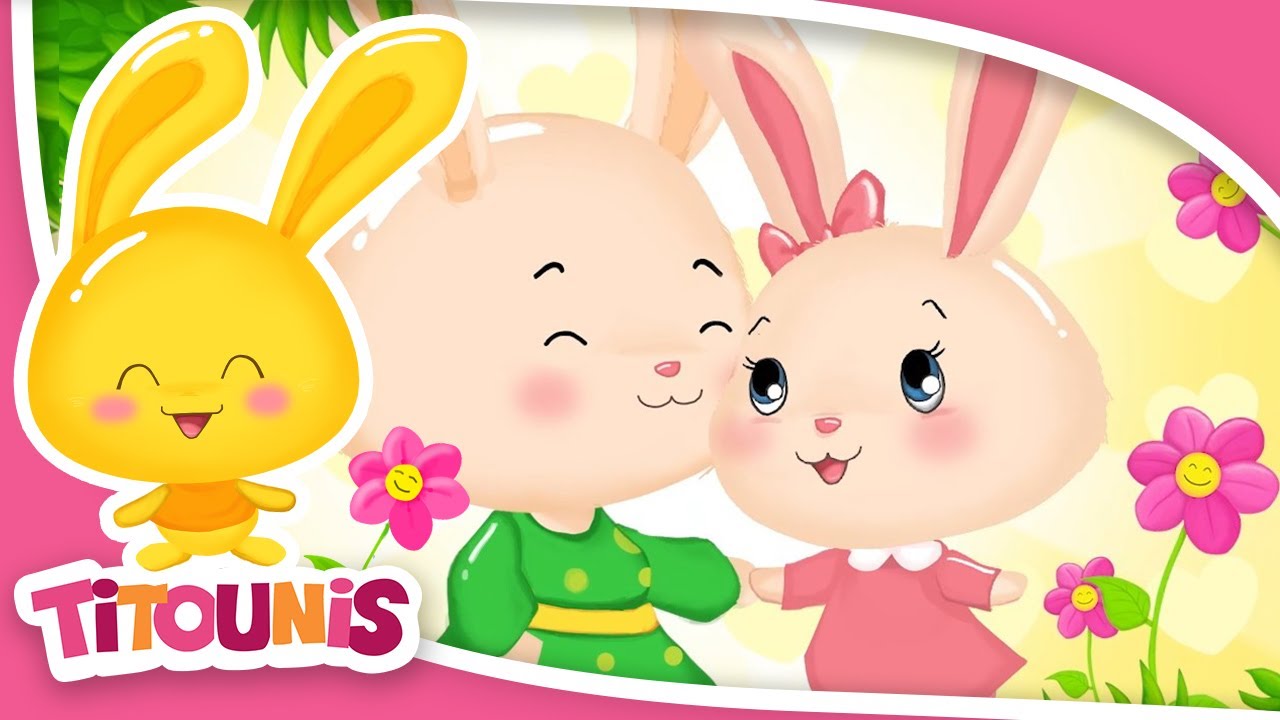 Bonne Fête Maman | La fête des mères | Comptines et chansons Bébé Enfants (Titounis)