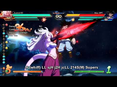 A21 ToD | 1.5 Bar 2m Corner (1 Assist, B/Y j236S) | Android 21 / Zamasu / BlackA