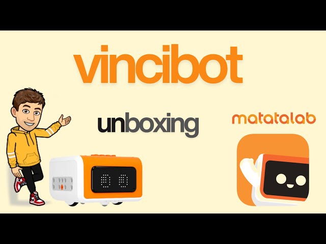 Vídeo relacionado con MatataStudio Robots Juguetes Programables Niños de 8-12 años, VinciBot Robot de Codificación IA con App Control Remoto Compatible Scratch Python Robot Electrónico Inteligente Juguetes Educativos Stem