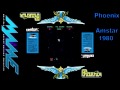 Phoenix amstar 1980 Mame Arcade Gameplay