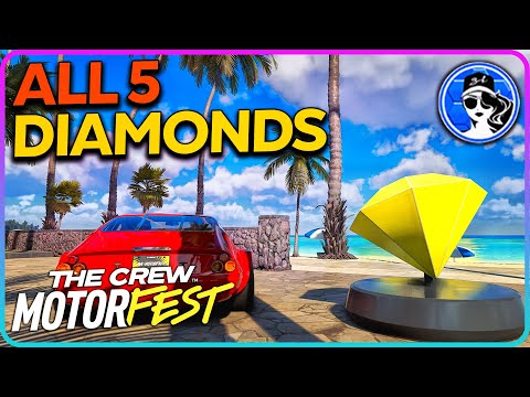 All Super Shinny Diamond collectibles Crew Motorfest