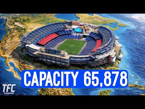 Inside Gillette Stadium aka "Boston Stadium" - 2026 FIFA World Cup Stadiums - | TFC Stadiums