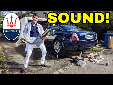 Maserati Quattroporte SOUND!😍