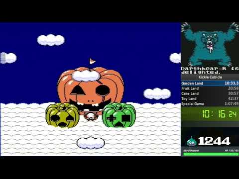 Kickle Cubicle (any%) in 42:31 (New World Record)