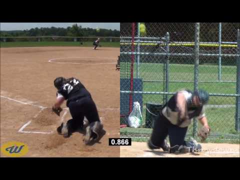 Abigail Seiple's Softball Skills Video - 2019 C/1B - Newtown Rock 16U-Showcase