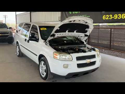 2006 Chevrolet Uplander Cargo Van For Virtual Online Auction July 8, 2023