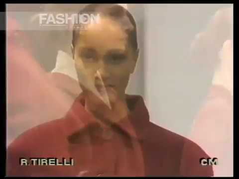 "Roberto Tirelli" Autumn Winter 1989 1990 Milan pret a porter women by Canale Moda