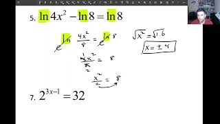 Algebra 2 Unit 7 Review