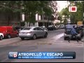 Video: Atropelló y escapó