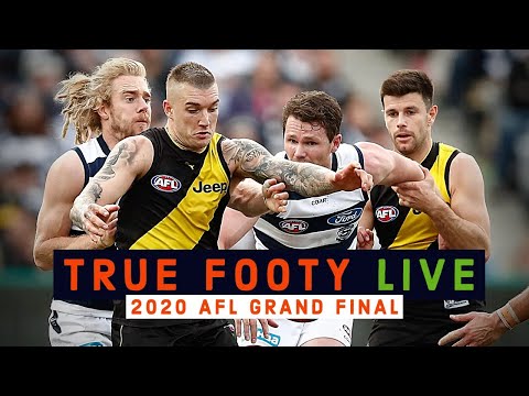 2020 AFL Grand Final: Richmond Tigers Vs Geelong Cats | TRUE FOOTY LIVE