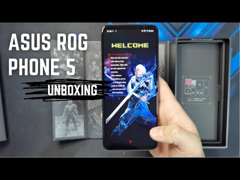 ASUS ROG Phone 5 Tencent Edition Unboxing and quick review