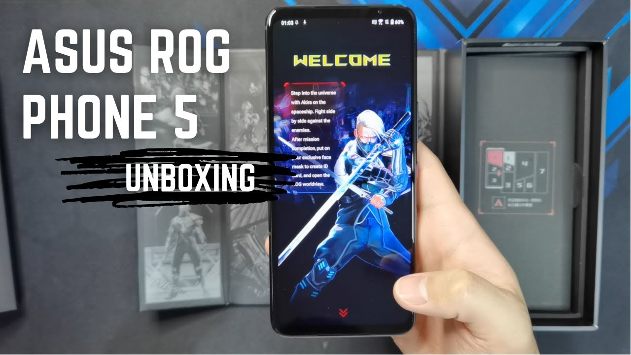 ASUS ROG Phone 5 Tencent Edition Unboxing and quick review