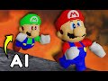 Mario 64 But AI Hunts Me