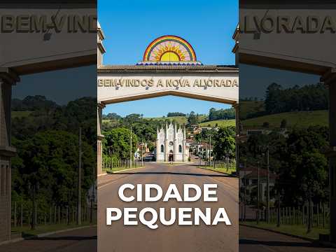Bem-Vindos a Nova Alvorada/RS: Uma Cidade Pequena #patrimonionacional