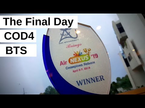 COD4 Event Behind the Scene |Nexus '19| Final Day 3