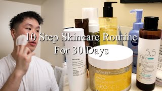 I Did a 10 Step Skincare Routine For a Month