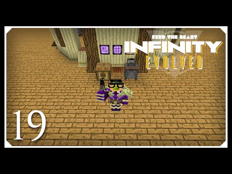Minecraft Hypermine FTB: Infinity Evolved | Reaper V and Printing Press | E19