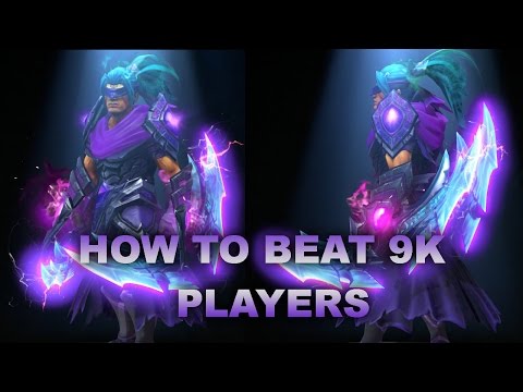 How to beat 9K Players - ALOHADANCE - Anti Mage Dota 2